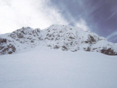 panorama parete appena usciti dal bosco q.1680 ca