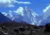 Una panoramica dominata dalla mole del K2 e circondata dalle più alte cime del karakorum